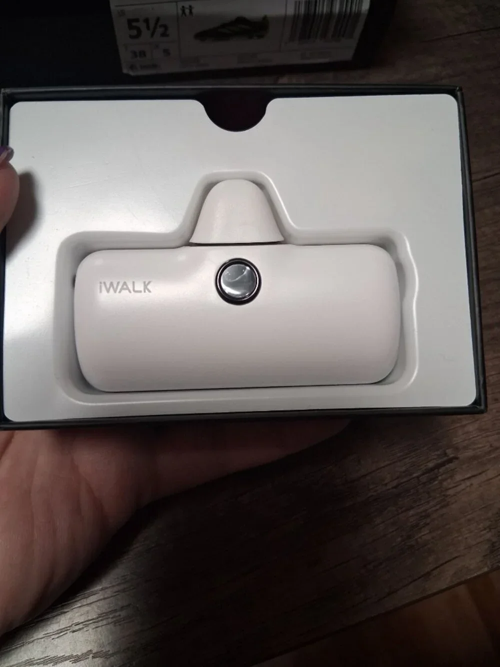 iWalk Link Pod P Fast Charge Portable Powerbank for iPhone White Open Box